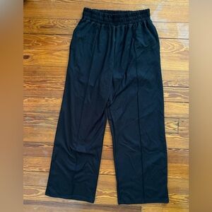 Topshop Women’s Athletic Casual Pants Lined Straight Leg New Without Tags Size M